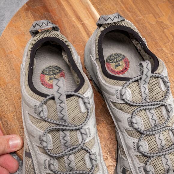 Irish Setter Grey Drifter Slip-On Hiking Shoes Leather/Nylon Men's - Size 9.5 - Picture 7 of 10